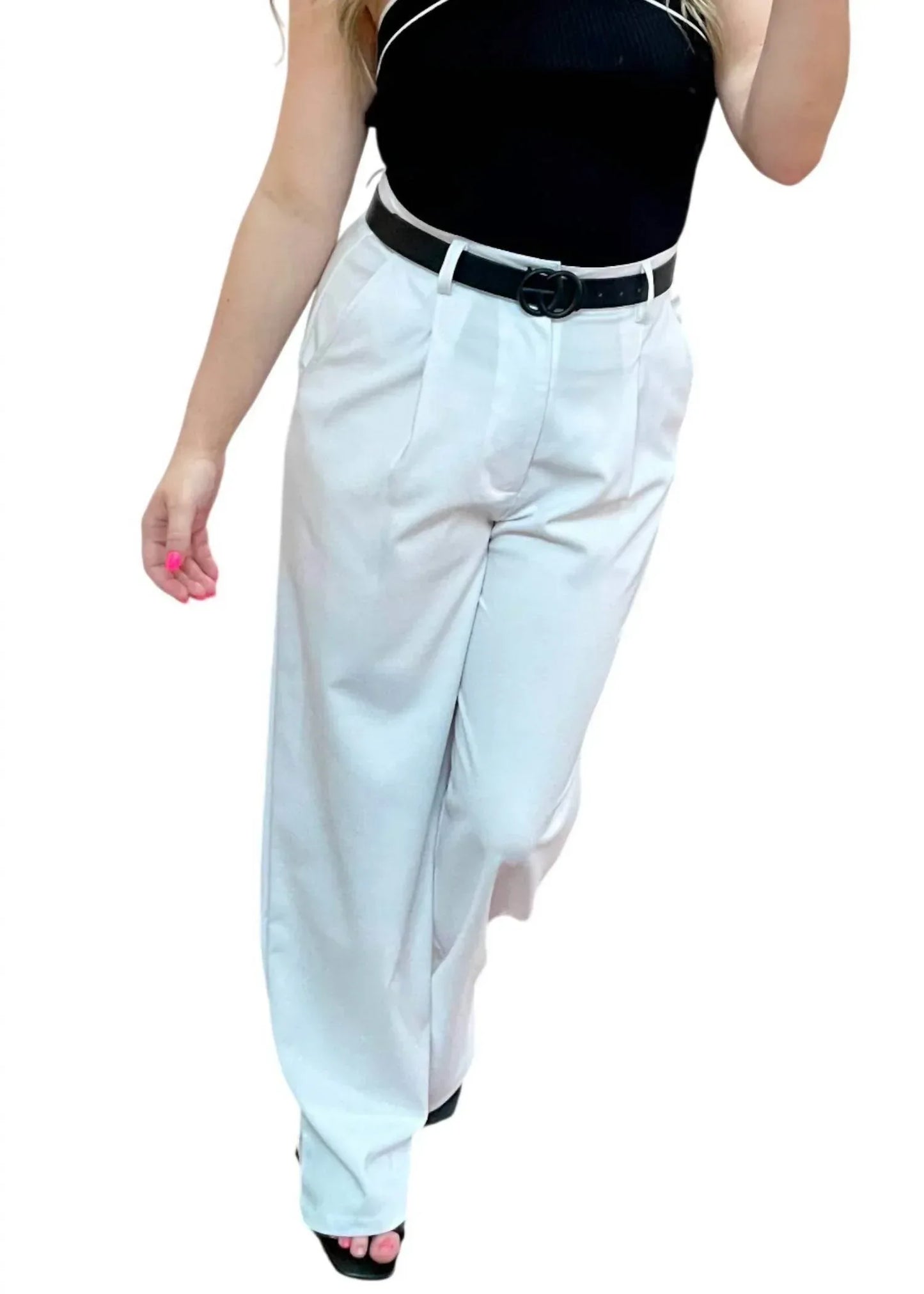 Sweet Habit - Bria Wide Leg Pants - Rack Hunt