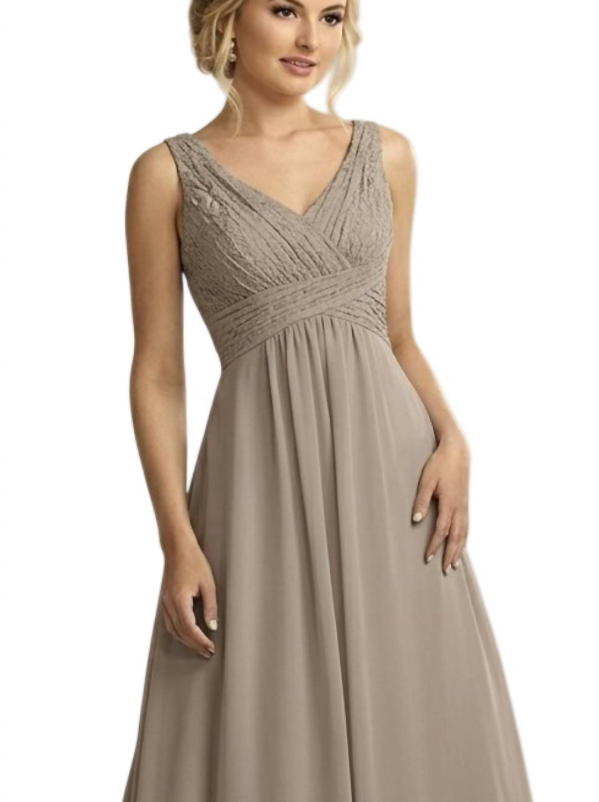 V Neck Sleeveless Maxi Dress