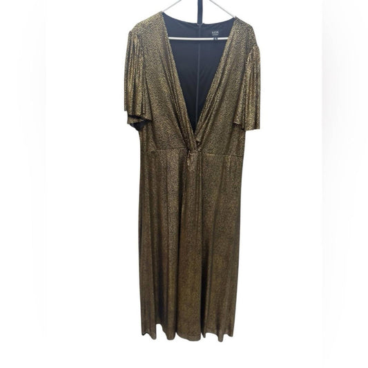 Twist Front Maxi Dress