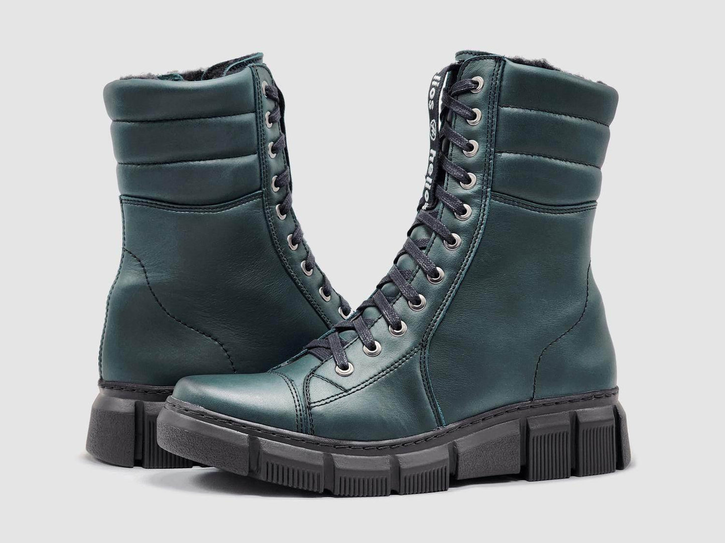Helios - Women's Medusa Fur-lined Leather Boots - Rack Hunt
