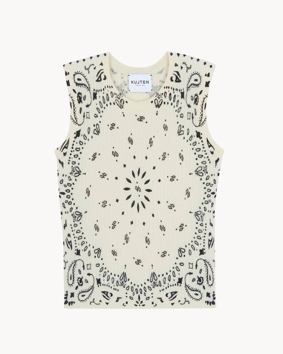 Ribbi Cashmere Bandana Tank