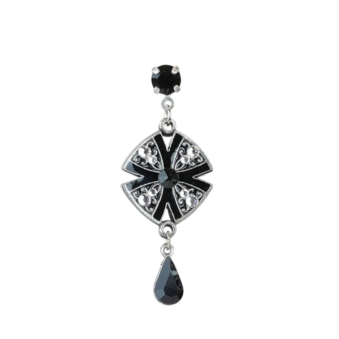 Women's Art Deco Teardrop Earrings