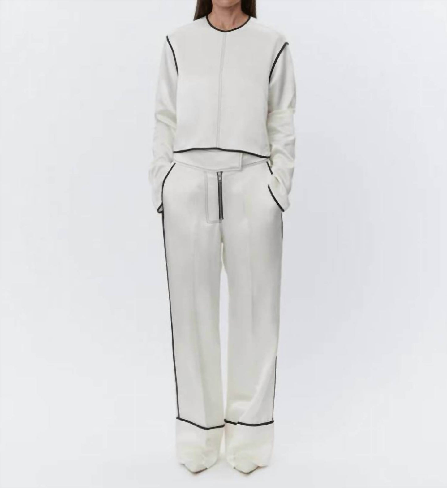 DAY Birger - Gianna High Shine Piped Pant - Rack Hunt -