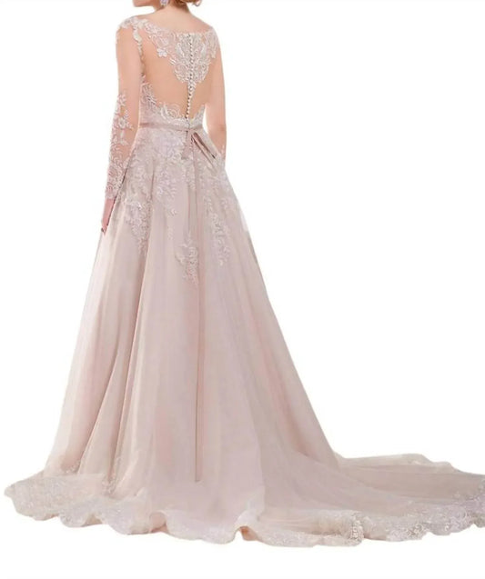 Essence of Australia - A-line Wedding Dress with Organza Skirt - Rack Hunt