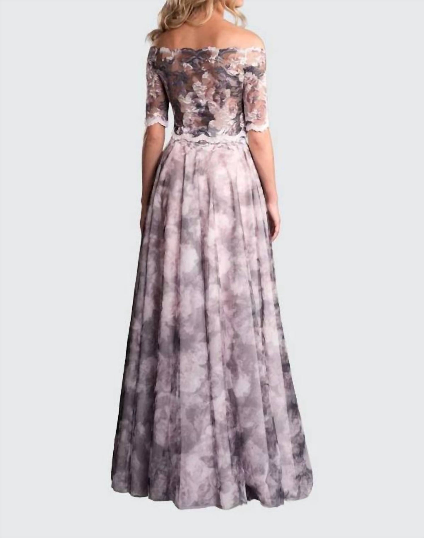 Women's Floral Soft Tulle Midi Skirt