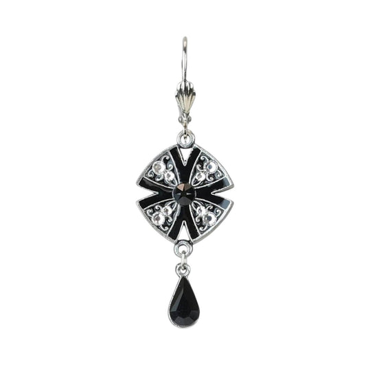 Women's Art Deco Teardrop Earrings