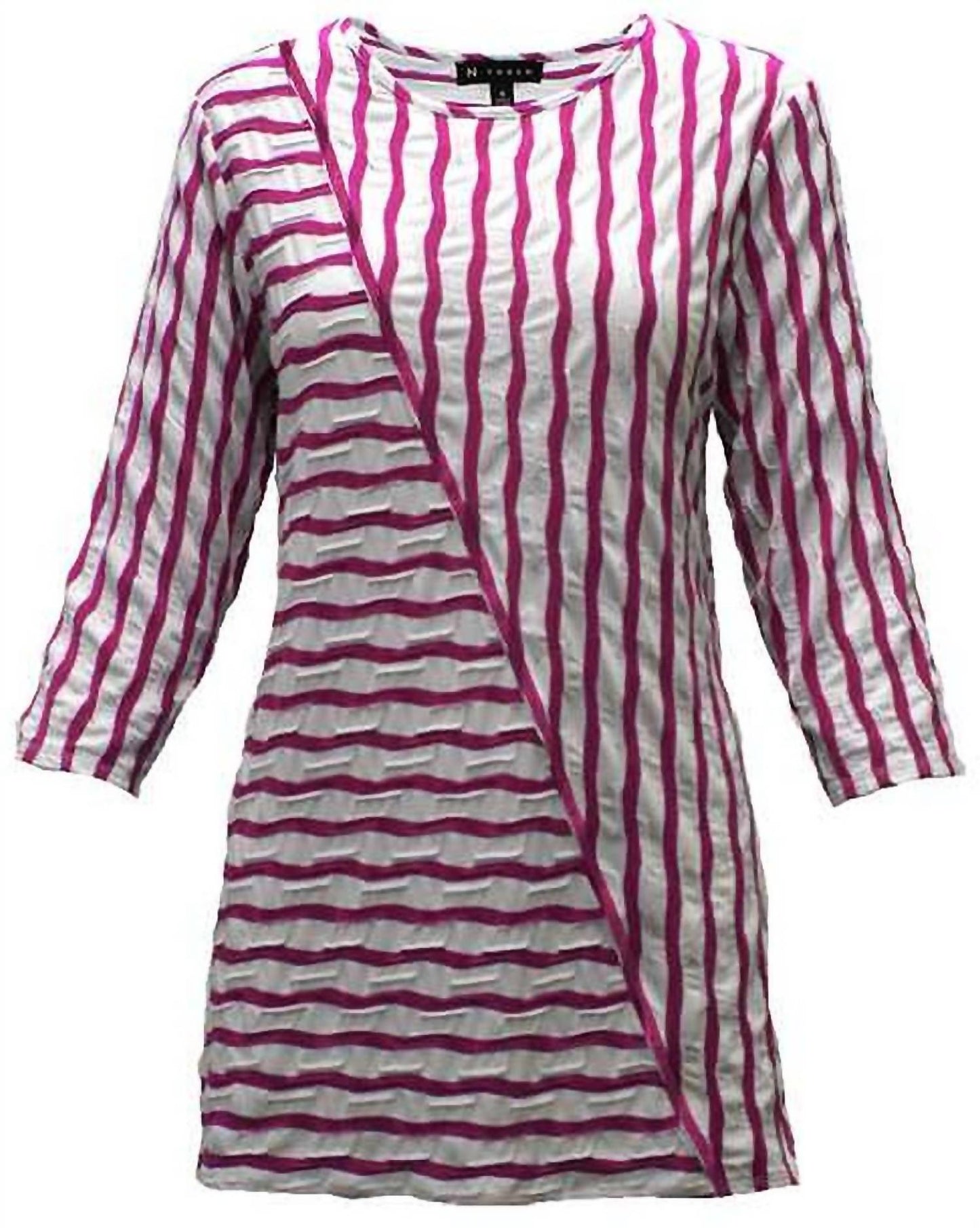 Women's Wavy Stripe Top