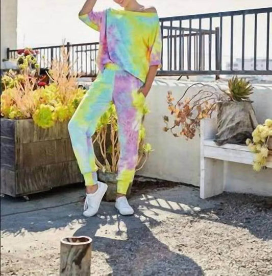 Ellis - Riki Tie Dye Jogger Set - Rack Hunt