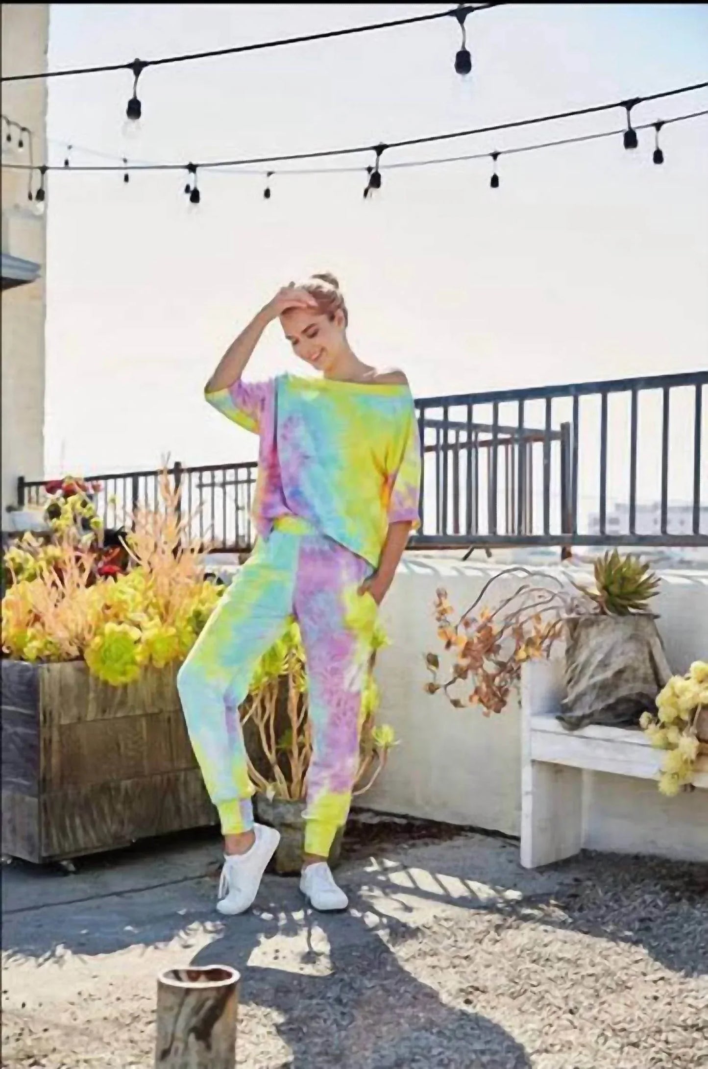 Ellis - Riki Tie Dye Jogger Set - Rack Hunt