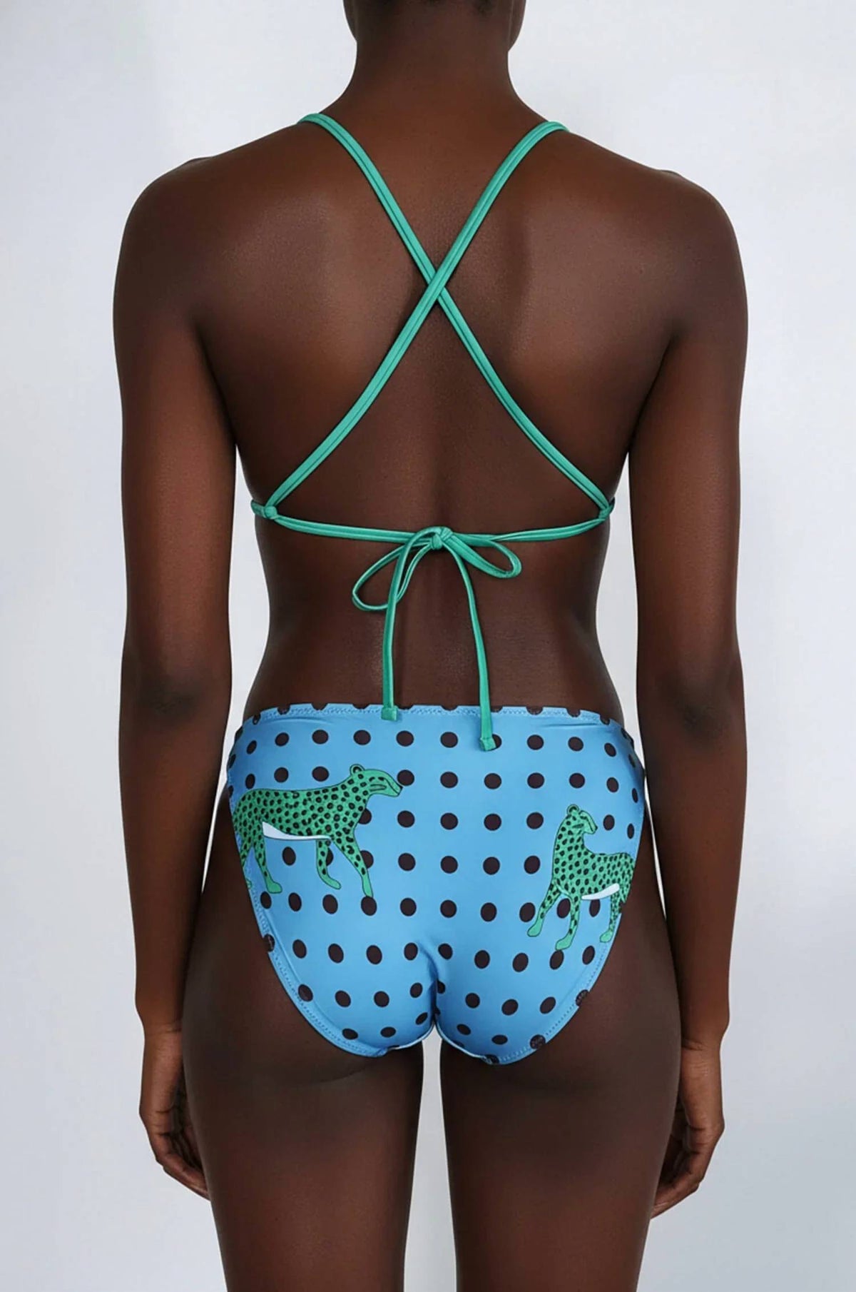 Verdant Wild Reversible Tie Side Bottom