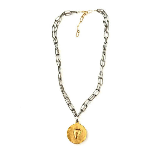 CV Designs - Women's Reversible Token Necklace - Rack Hunt -