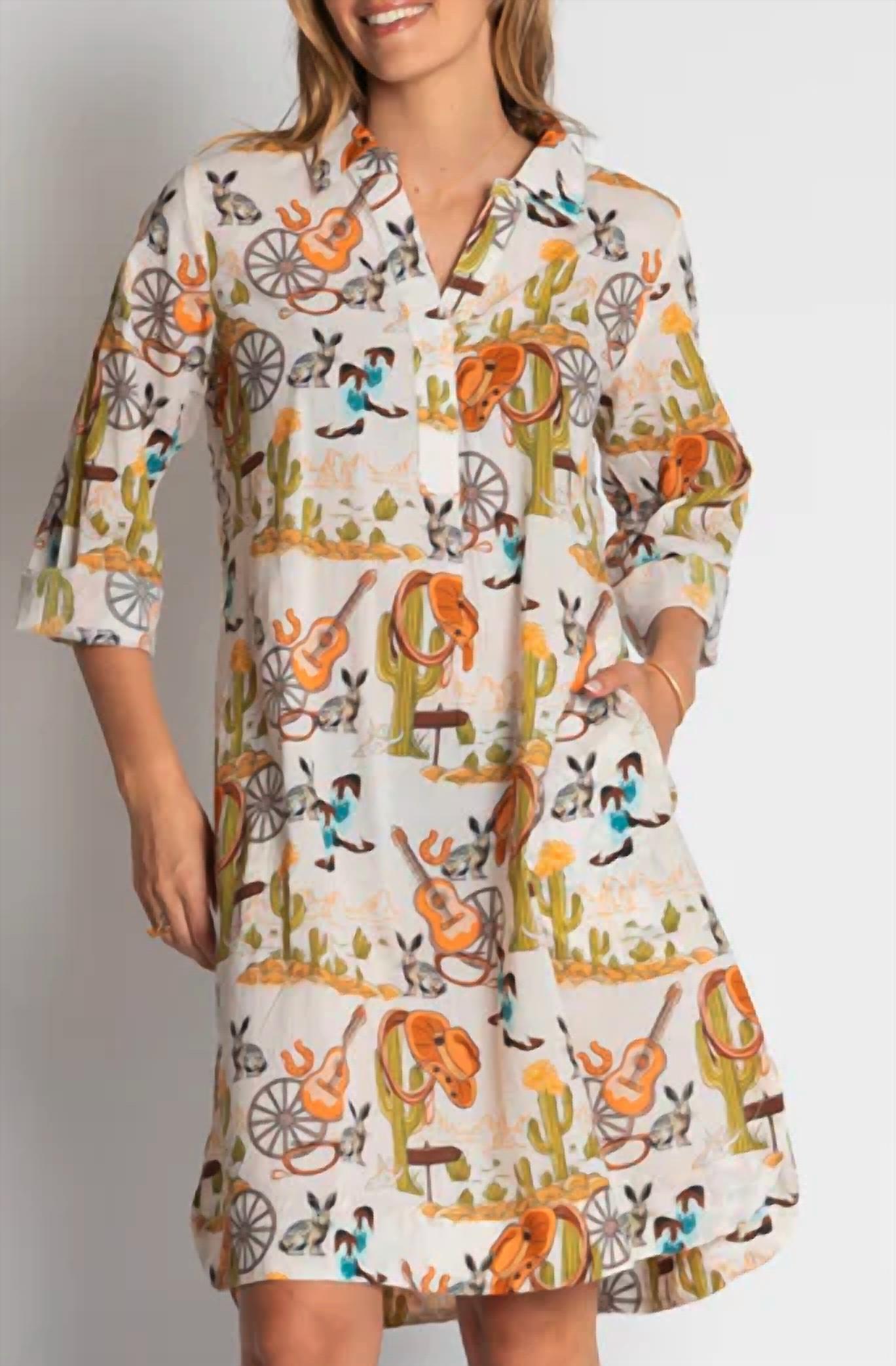 Prairie Mini Shirtdress