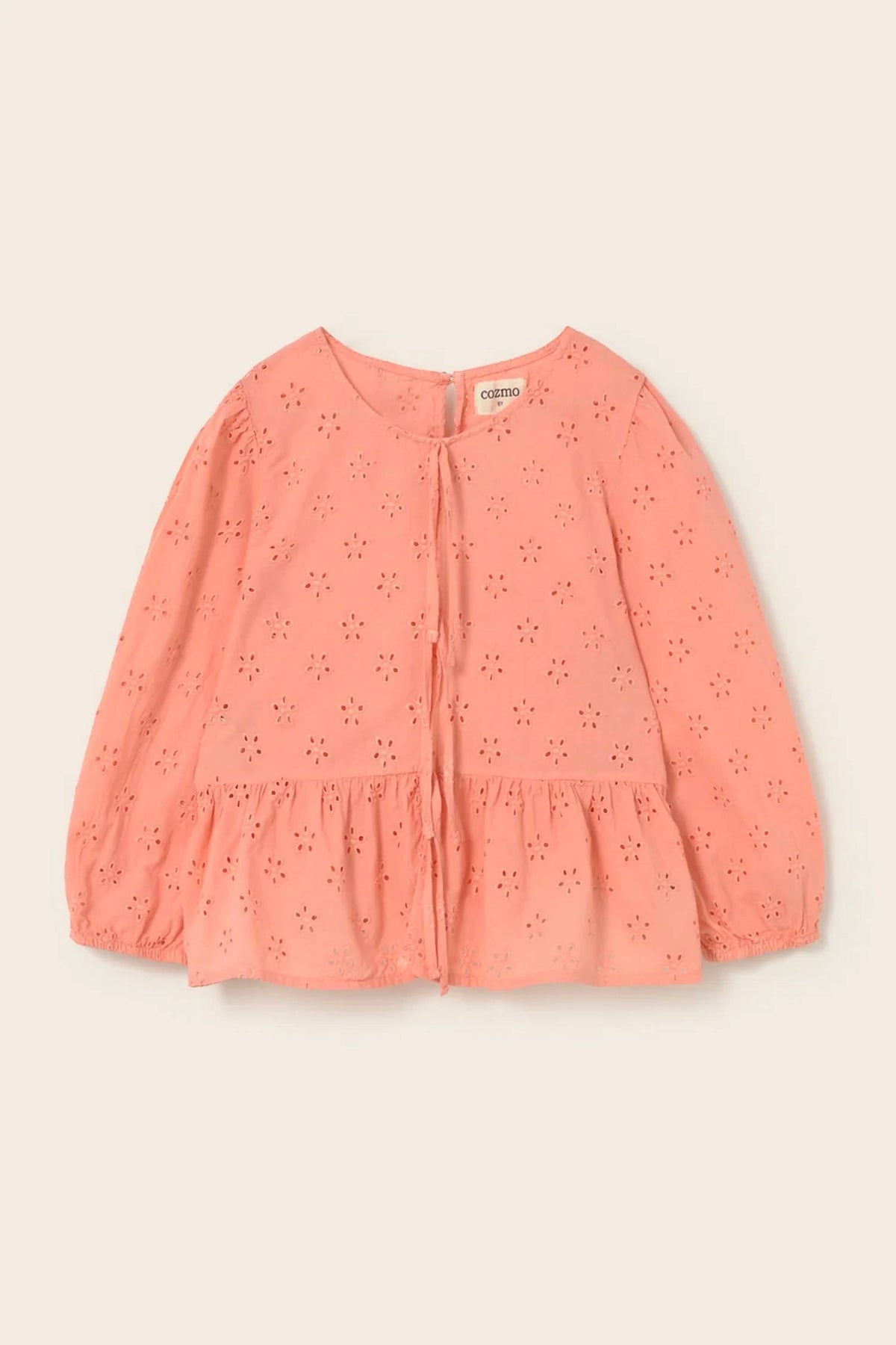 Girls Swiss Embroidery Cotton Blouse