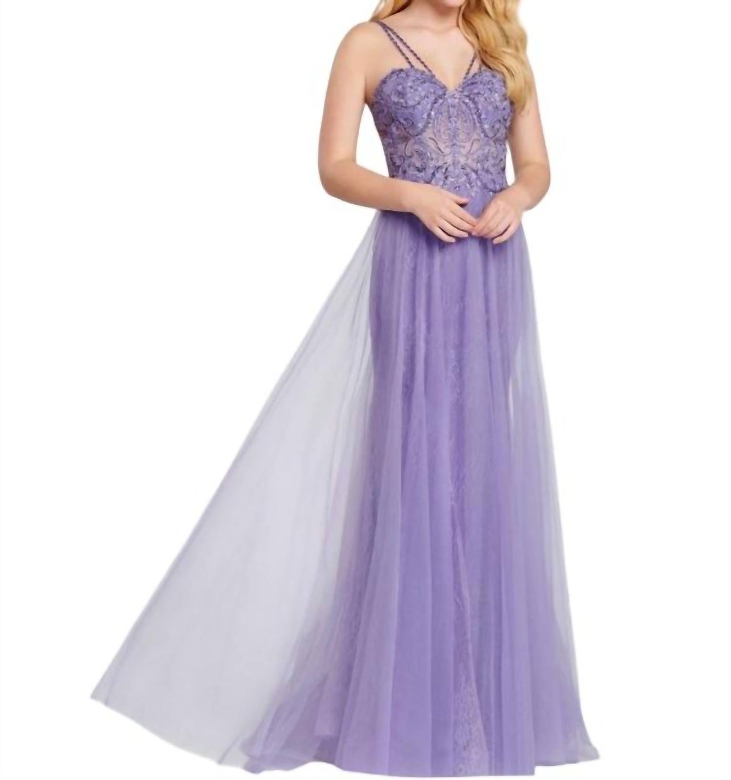 Sweetheart Neckline A-line Gown