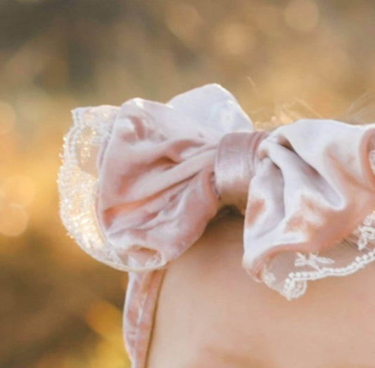 Cuddle Couture - Baby Girls Velvet Headband - Rack Hunt -