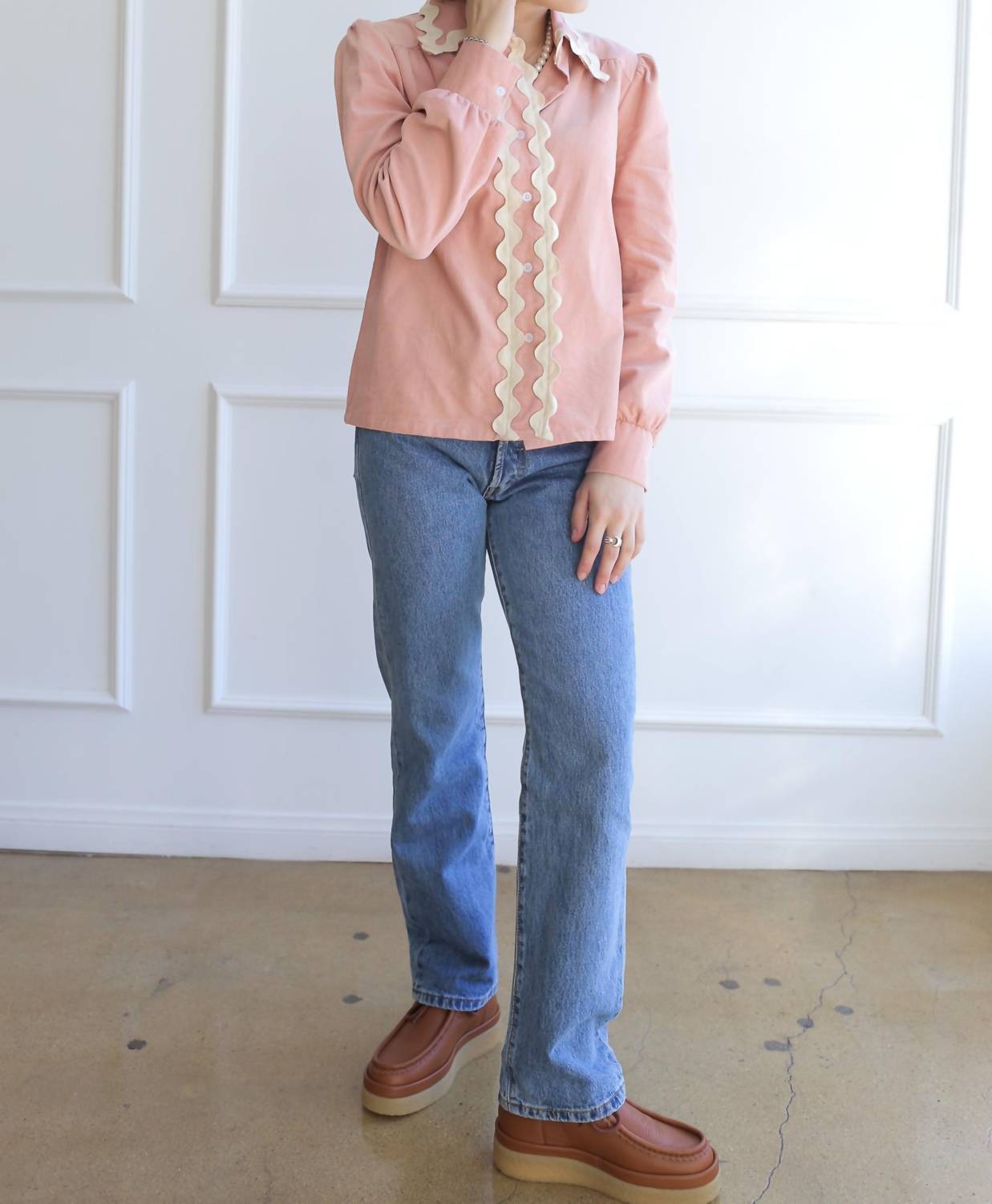 Tanya Baby Cord Top
