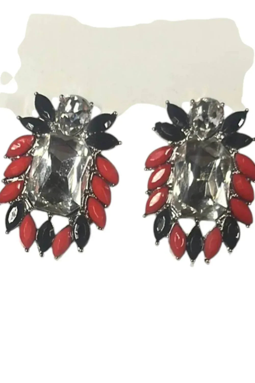 Stadium Gem - Women's Game Day Glam Cluster Earrings - Rack Hunt