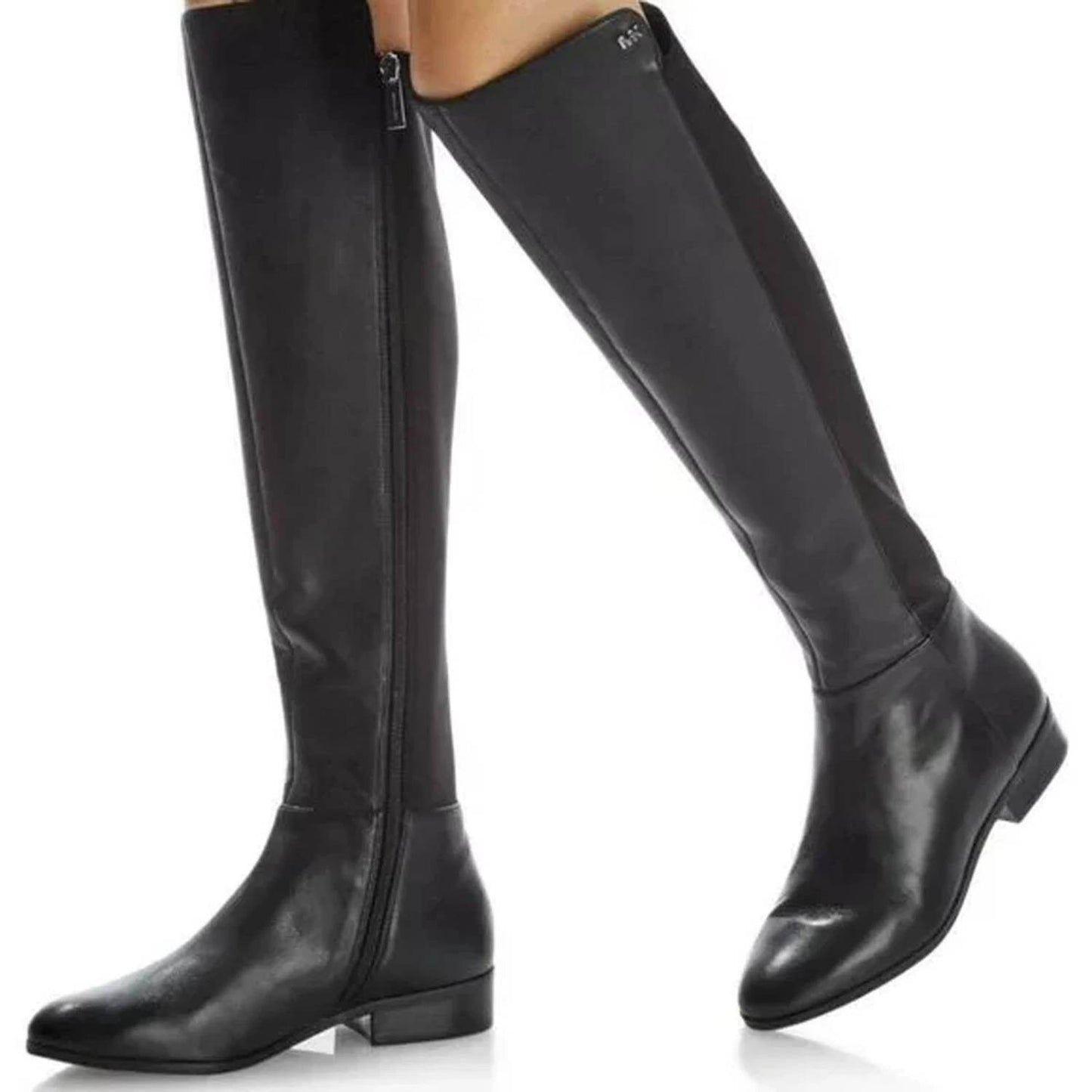 Michael Michael Kors - Women's Stretch Bromley Flat Tall Riding Boots - Rack Hunt -