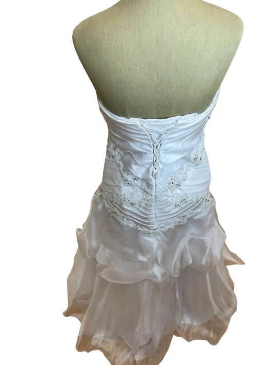 GLS Collective - Women's Off Shoulder Wedding Dress - Rack Hunt