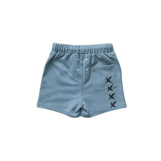 Hey Kid - Boys Embroidered Beach Shorts - Rack Hunt -