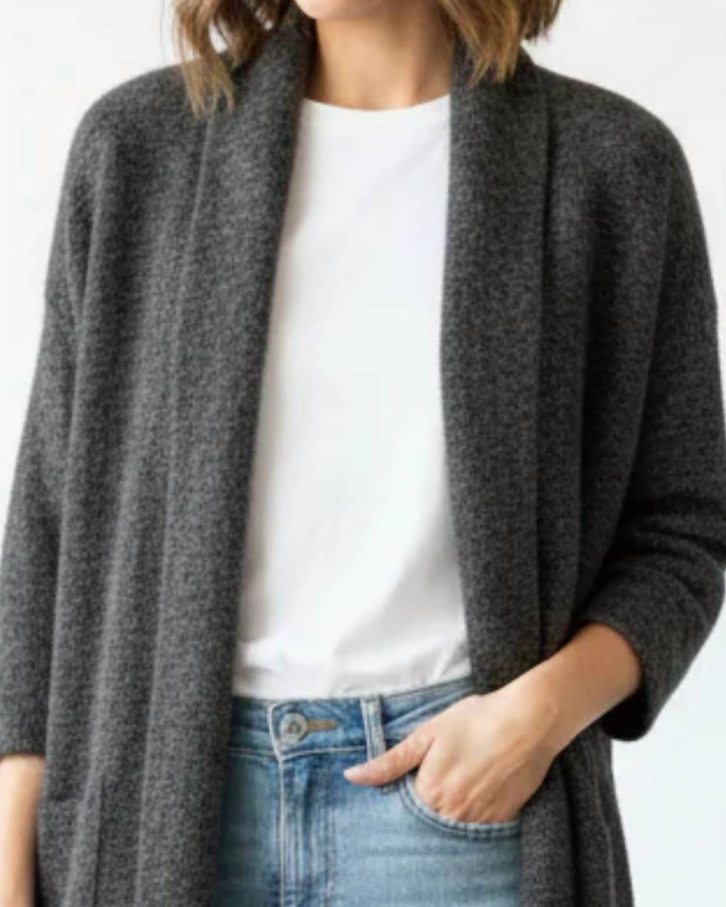 Shawl Collar Cardigan