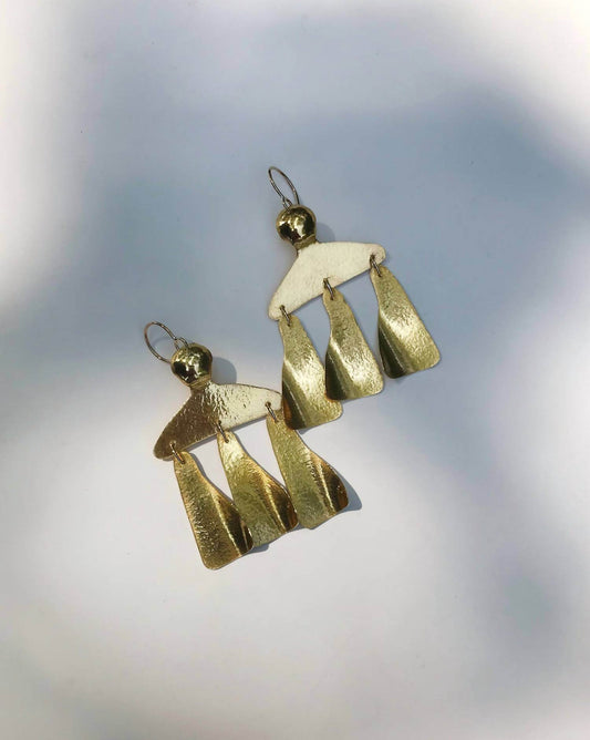 McKinley Mizar - Women's Three Golden Trees Earrings - Rack Hunt -