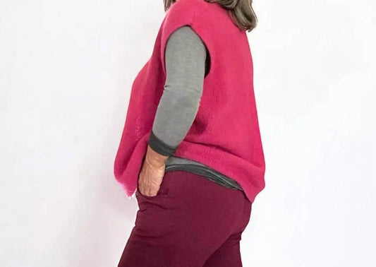 Cocco Bello - Kid Mohair Sleeveless Cardigan - Rack Hunt