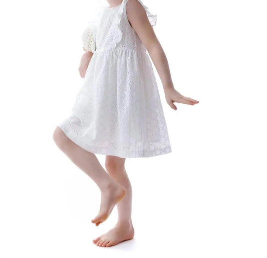 Phlona - Girl's Eyelet Dress - Rack Hunt