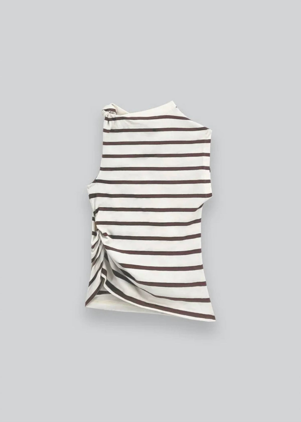 Women's Asymmetric Stripe Tee