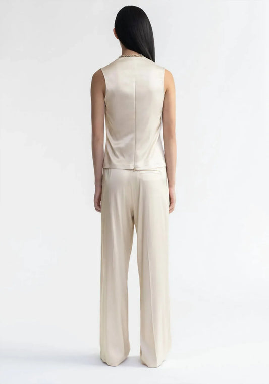 AERON - Tutu Scoop-neck Satin Top - Rack Hunt