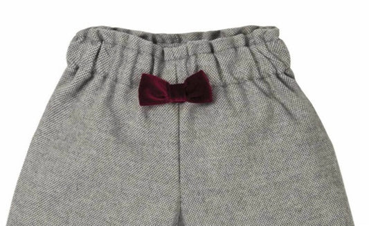 EMC - Girl's Flannel Bow Culottes Pants - Rack Hunt