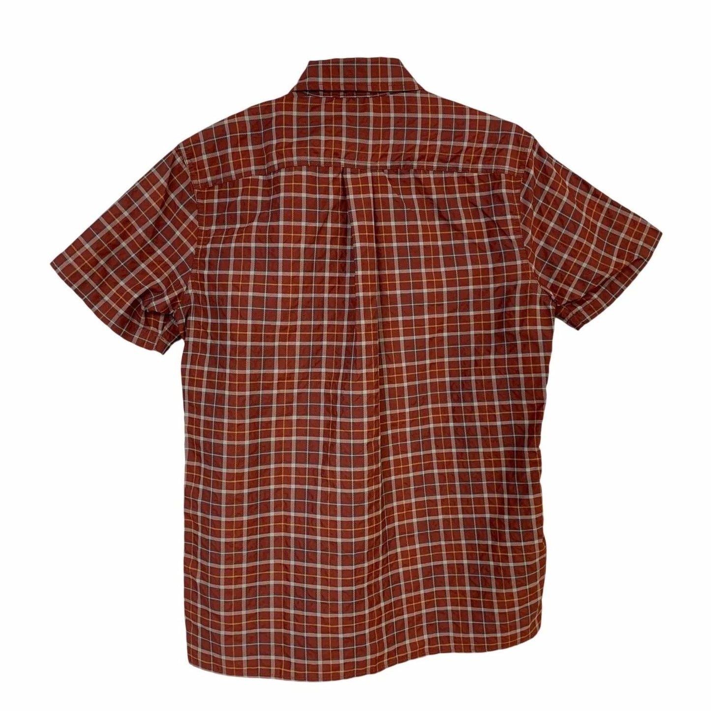 Men's Rainier Russet Plaid Button Up Shirt