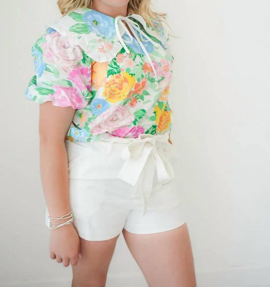 Blair Paper Bag Shorts