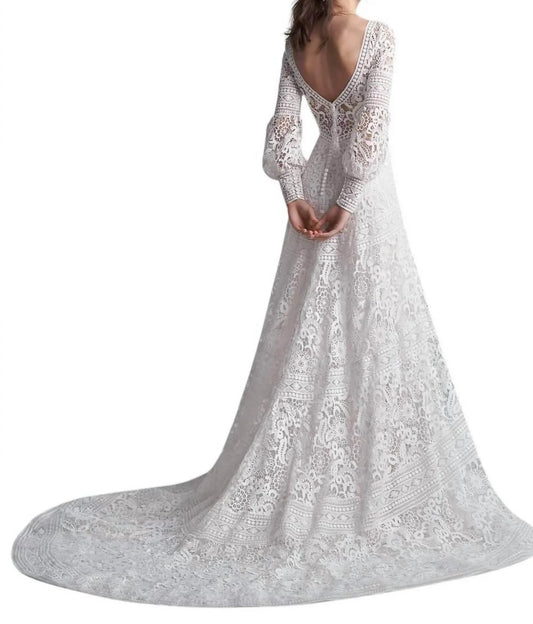 Maggie Sottero - Vintage Lace Wedding Dress - Rack Hunt