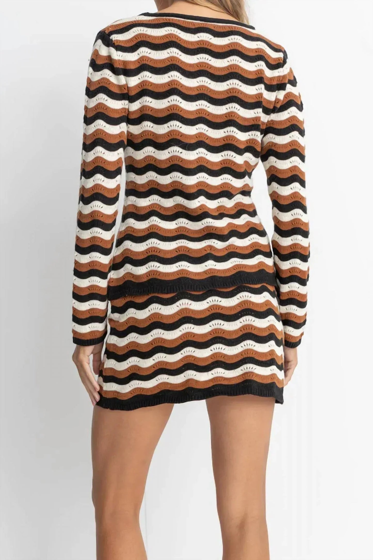Rhythm. - Venice Knit Mini Skirt - Rack Hunt