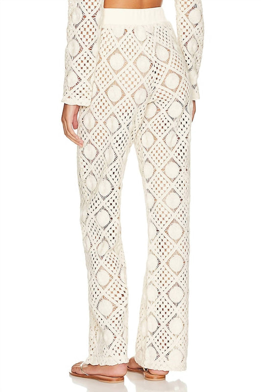 Hira crochet pants