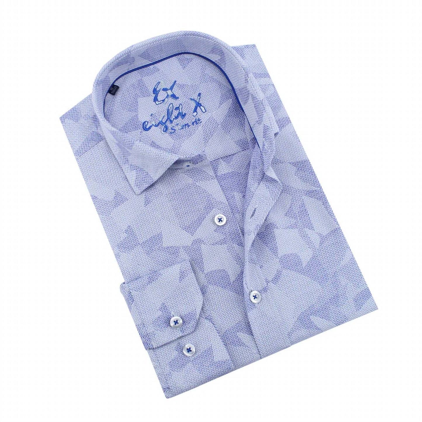 Shapes Button Down Jacquard Shirt