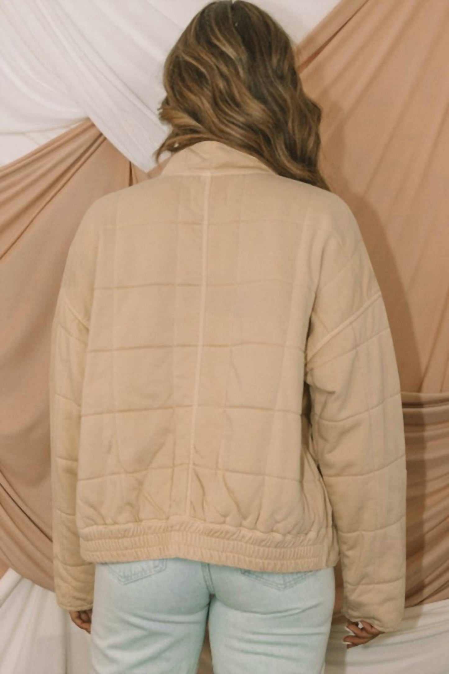 Quilted Zip Up Jacket