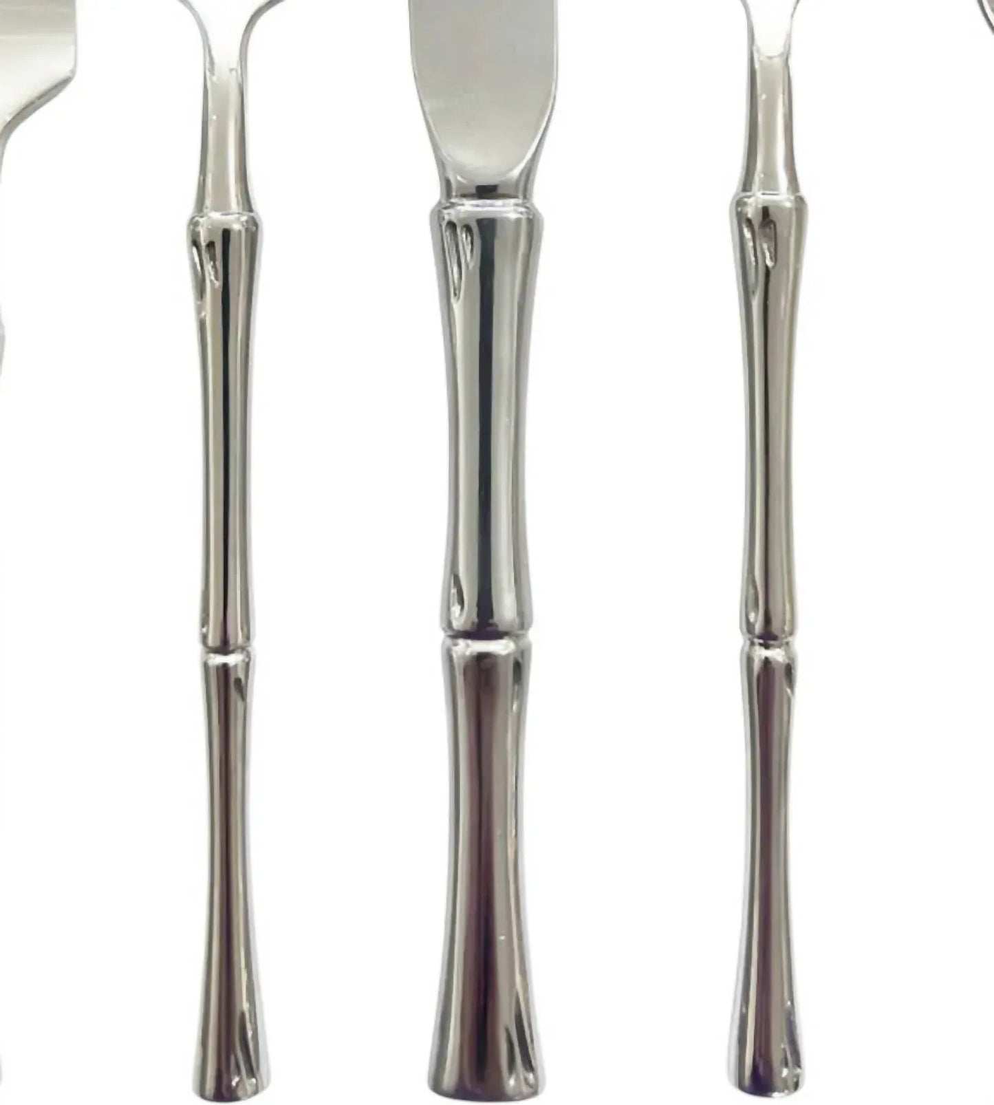 Godinger - Rattan Mirrored 20 Piece Flatware Set - Rack Hunt