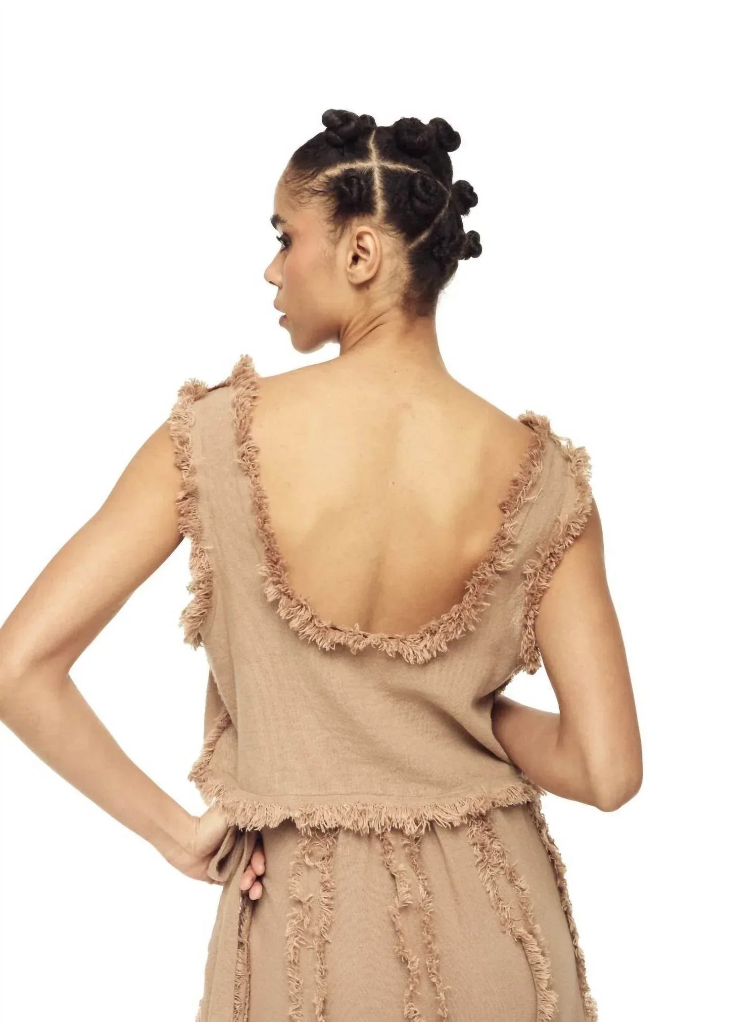 BLANCA - Boho Crop Top - Rack Hunt