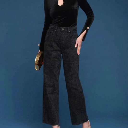 Baroque Wide Leg Jeans