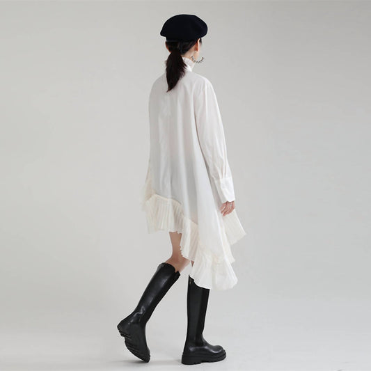 Great Shirt With Asymmetrical Hem