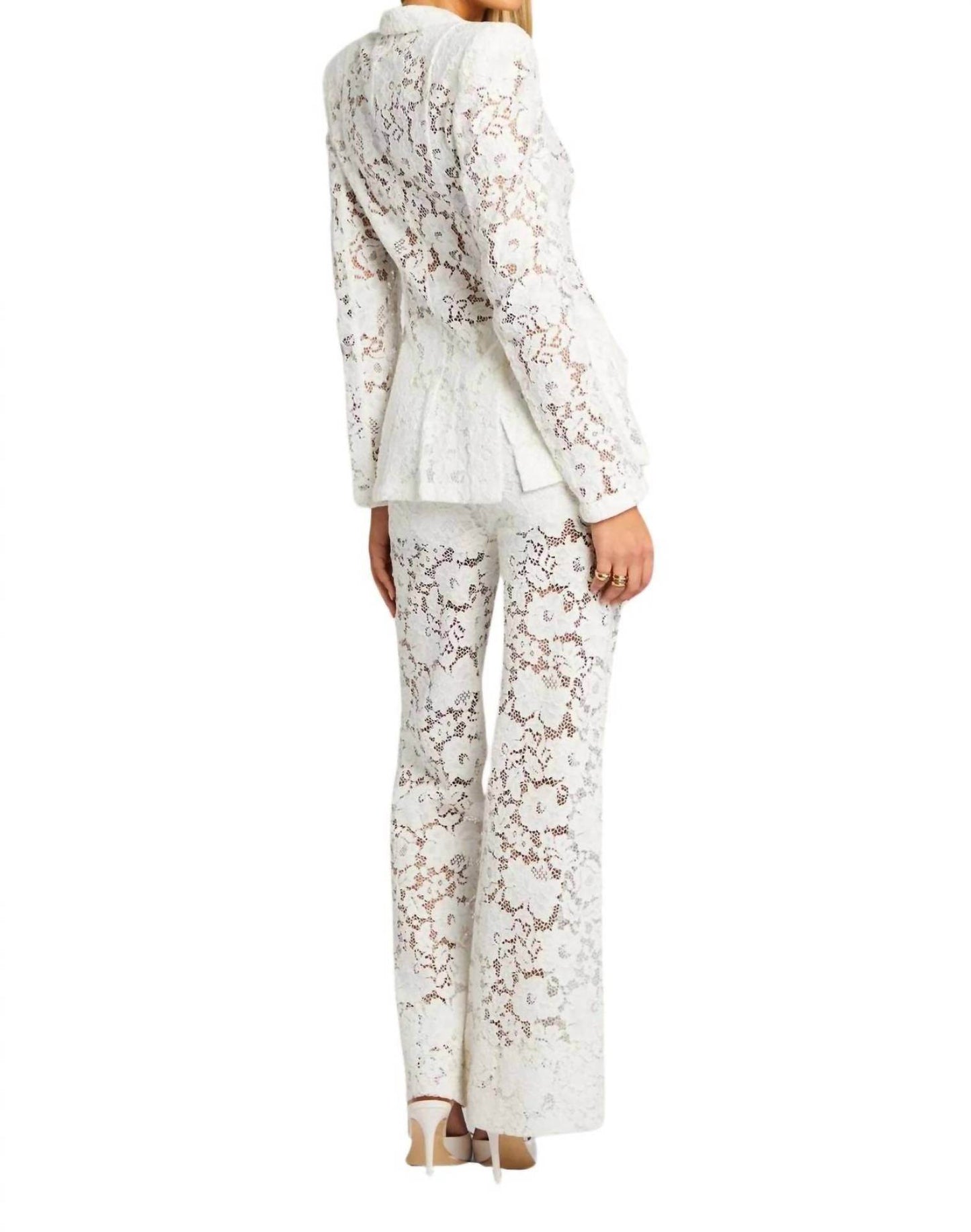 Sans Faff - Sans Faff Kensington Lace Blazer - Rack Hunt -