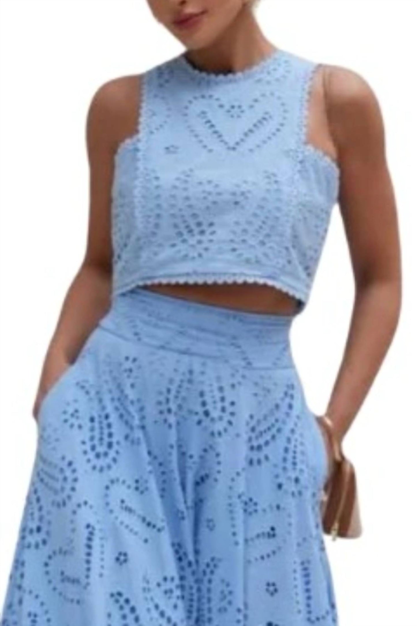 Sleeveless Crop Top