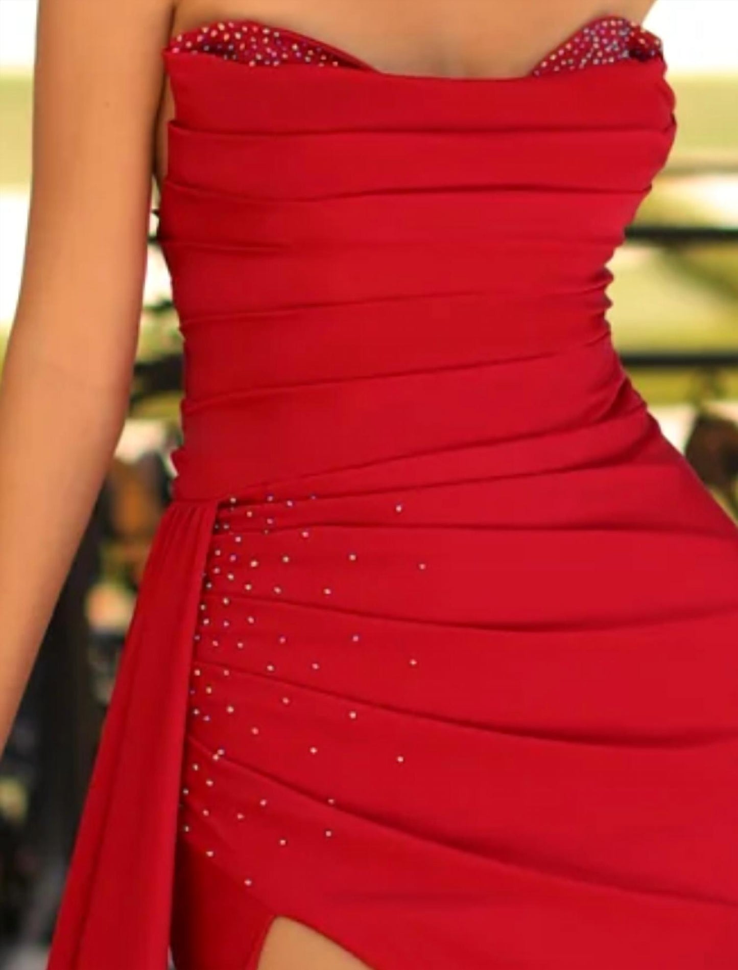 Mermaid Strapless Sweetheart Dress