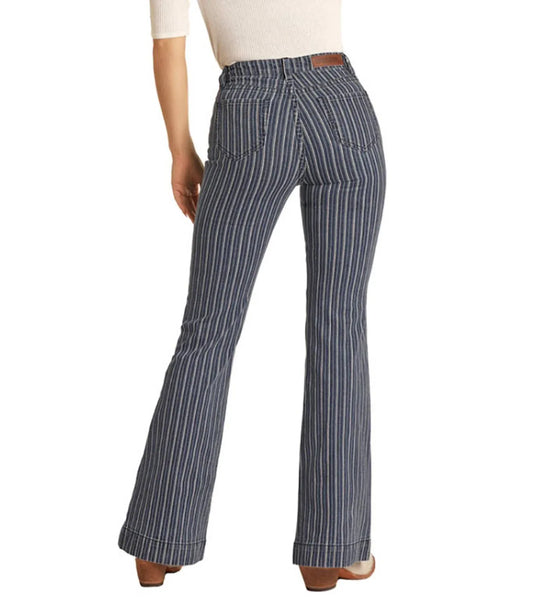 Rock & Roll Cowgirl - High-rise Extra Stretch Jeans - alternate view - Rack Hunt