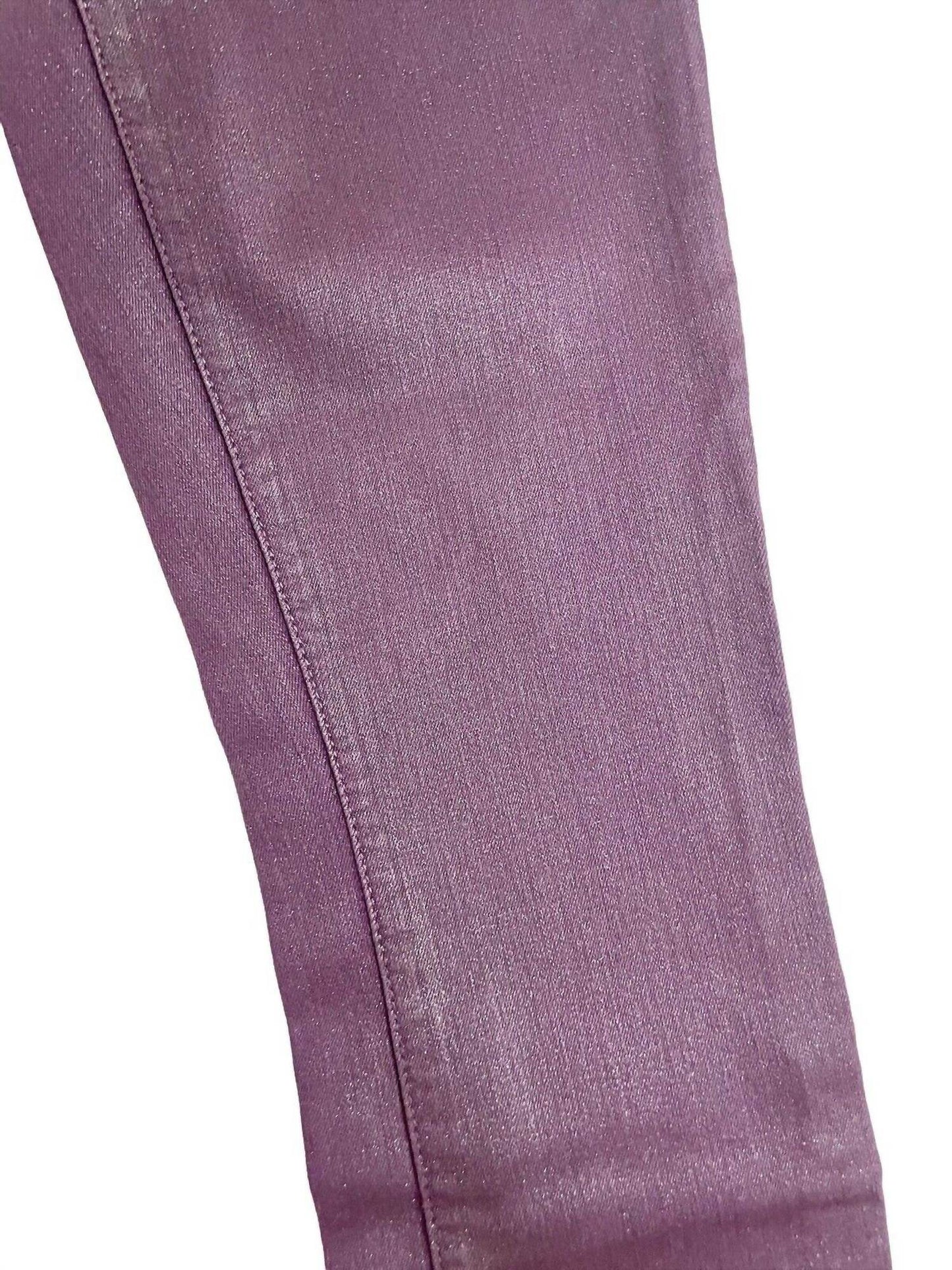 MM Denim - Women's Mid Rise Slim Coated Skinny Jeans - Rack Hunt -