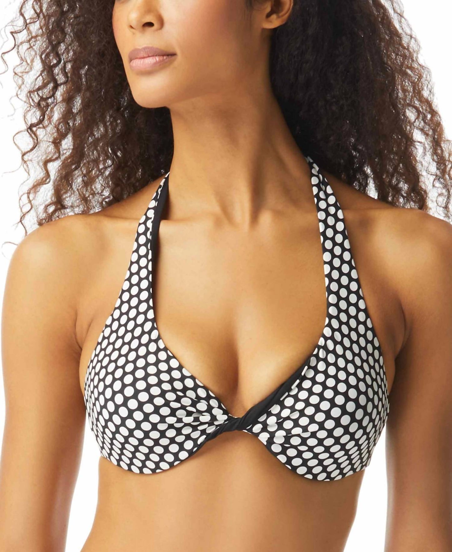 Halter Reversible Underwire Bikini Swim Top
