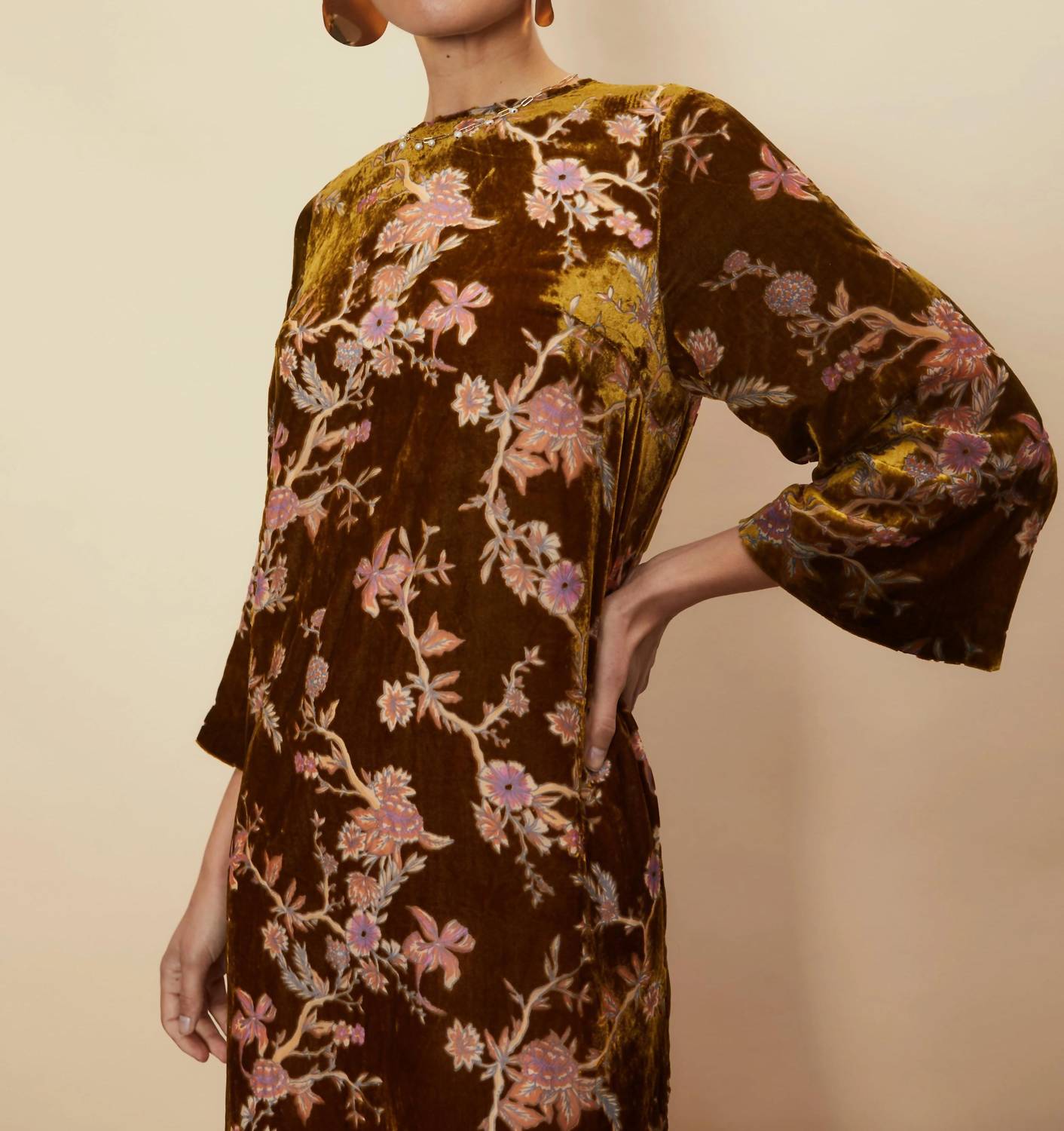 Bianca Velvet Midi Dress