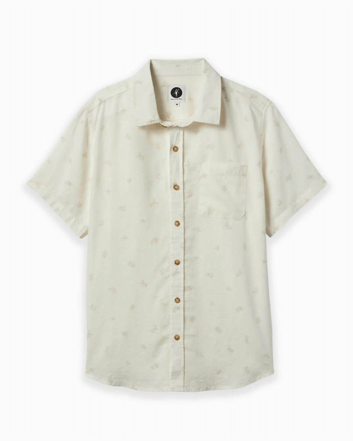 Men's Coastline Cotton Short Sleeve Button Up